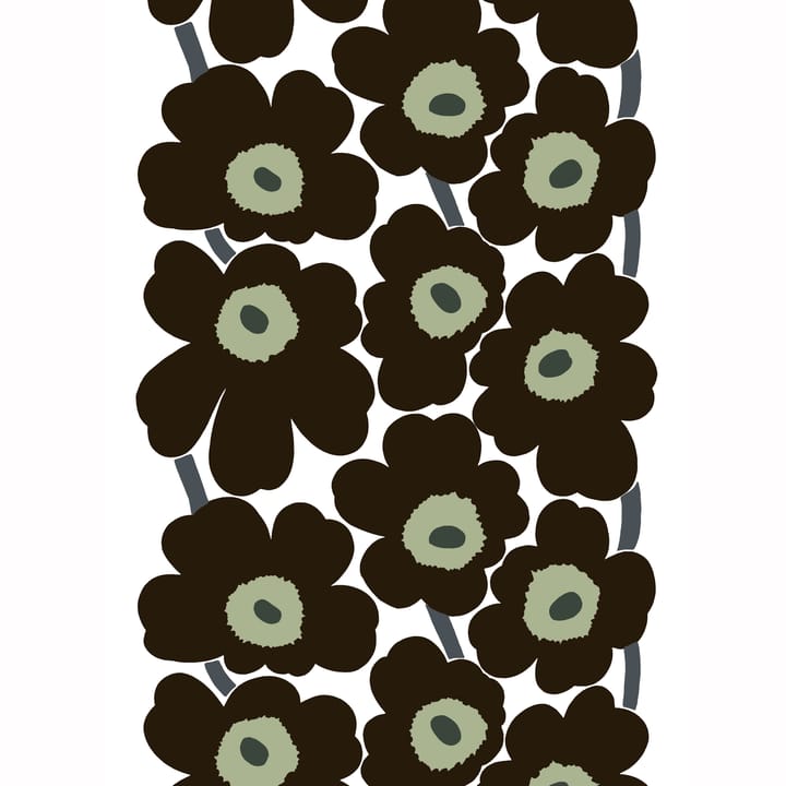Unikko vahakangas, musta Marimekko