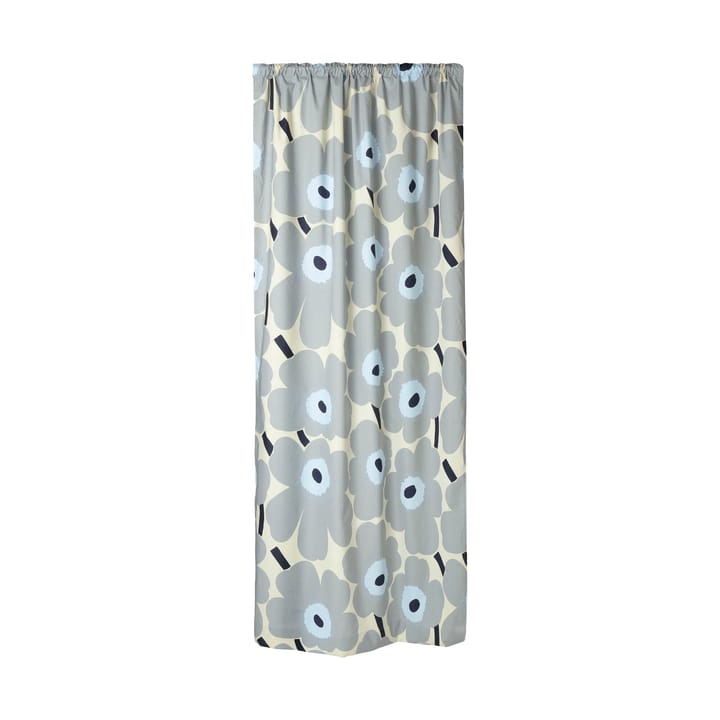 Unikko verho pituus 135x250 cm - Sand-grey-light grey-dark blue - Marimekko