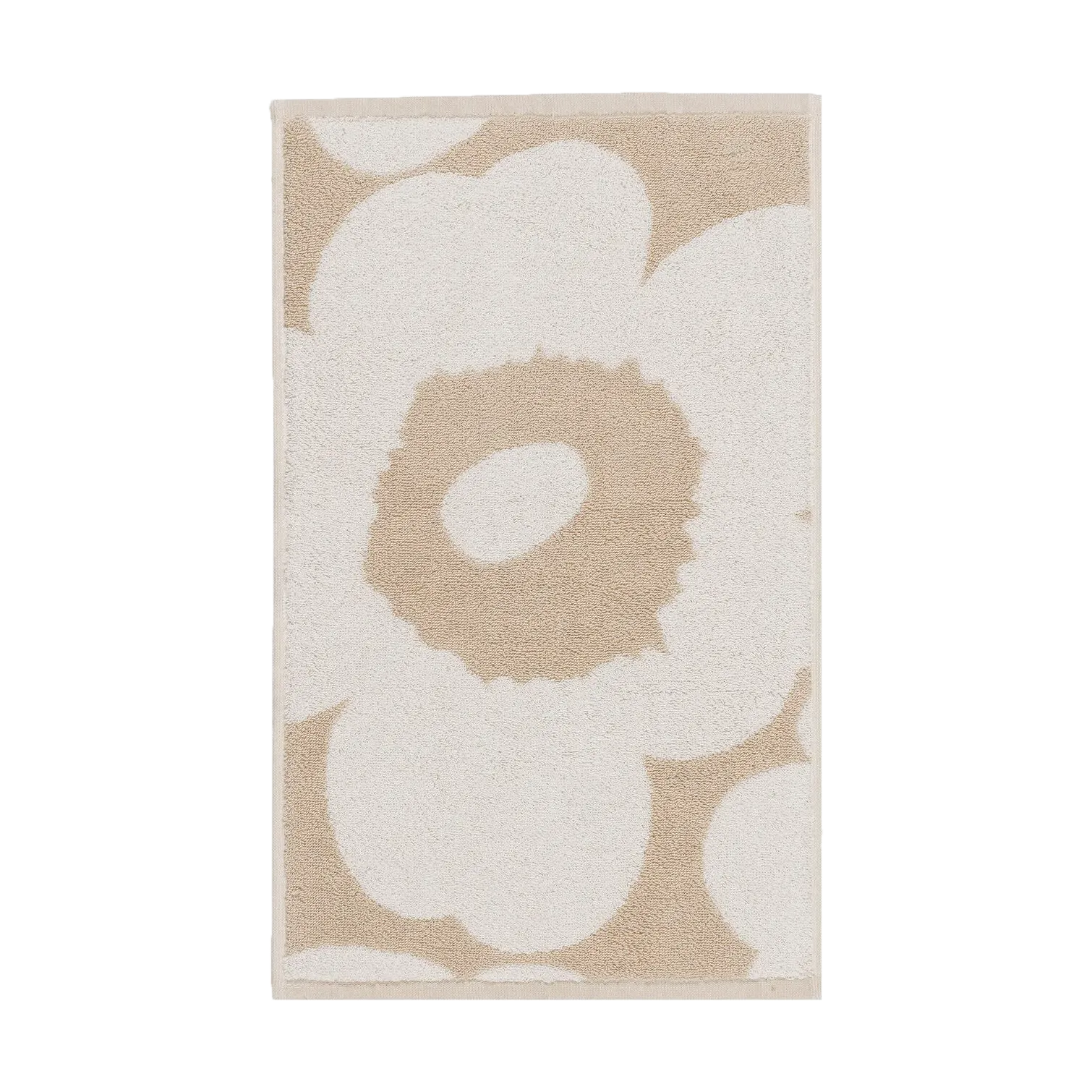 Unikko vieraspyyhe 30 x 50 cm, Beige-white Marimekko