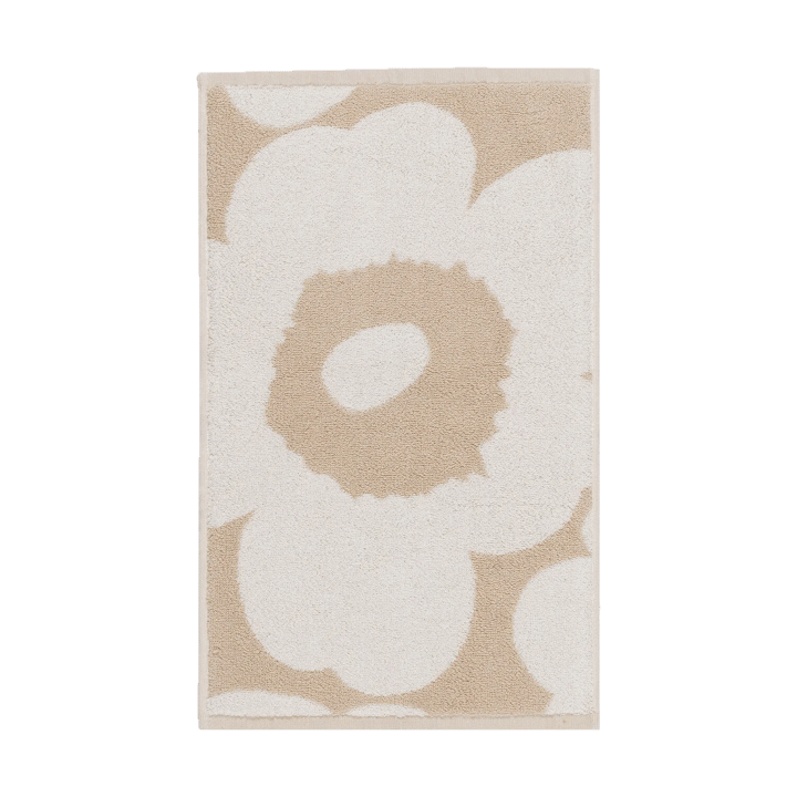 Unikko vieraspyyhe 30 x 50 cm - Beige-white - Marimekko