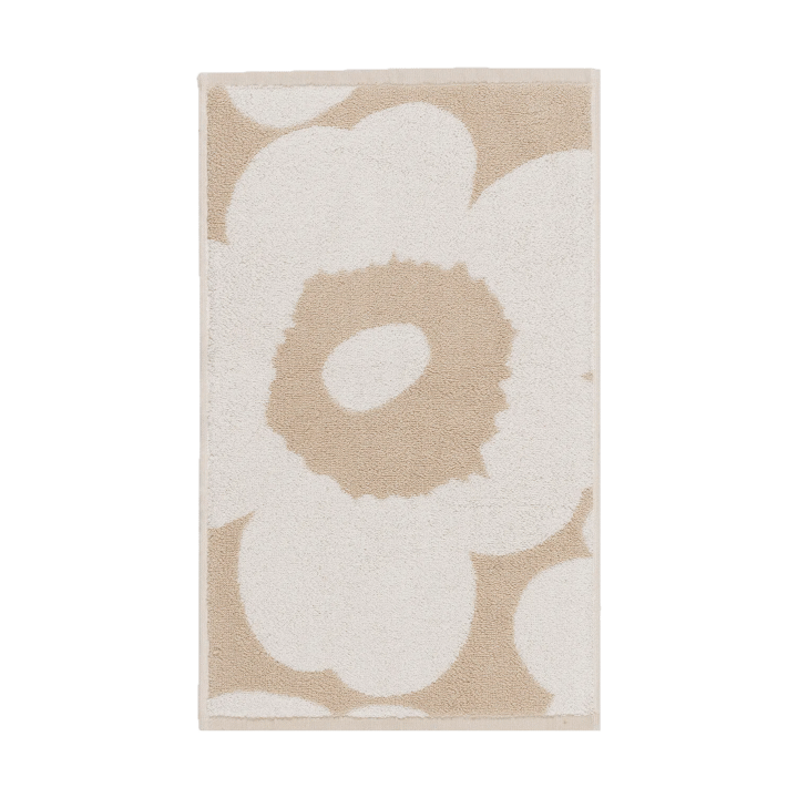 Unikko vieraspyyhe 30 x 50 cm - Beige-white - Marimekko