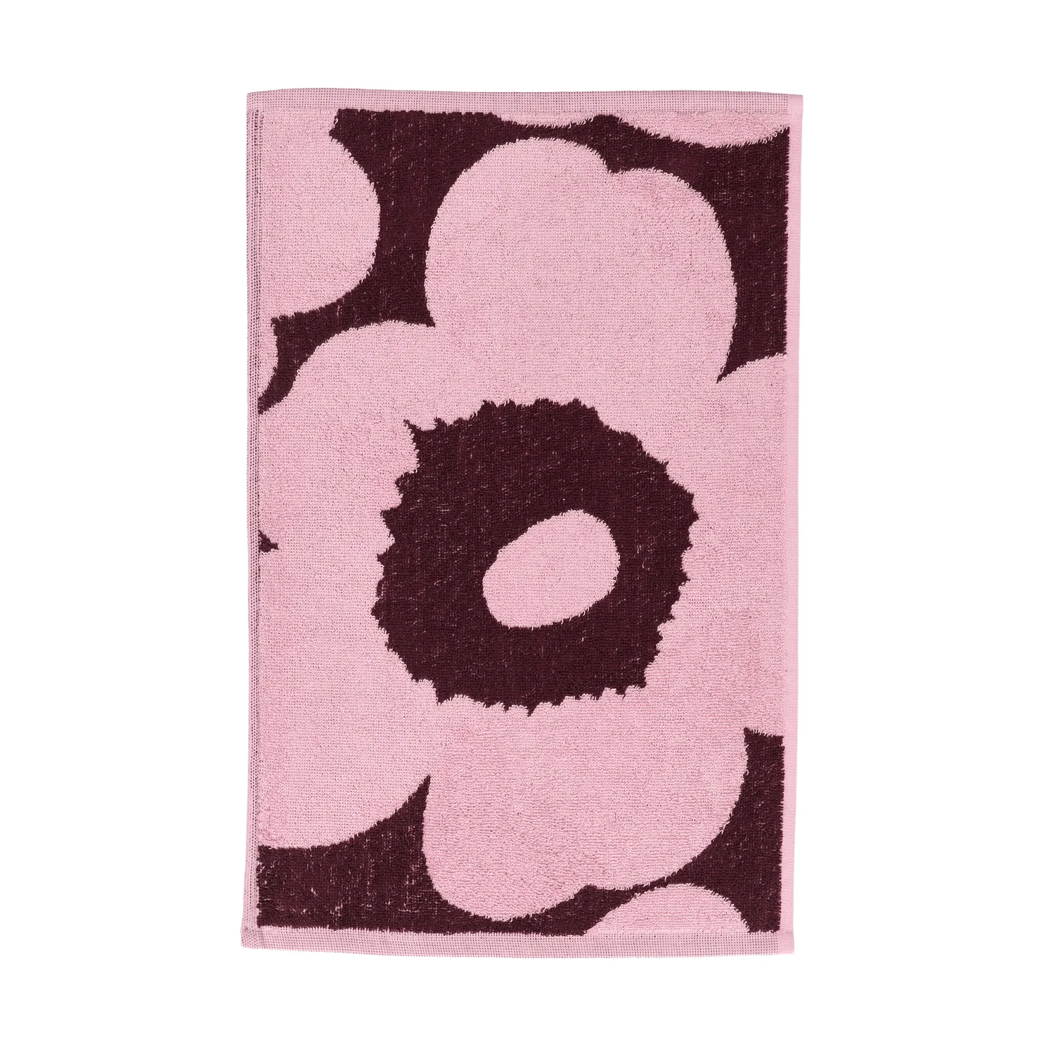 Unikko vieraspyyhe 30 x 50 cm, Plum-pink Marimekko