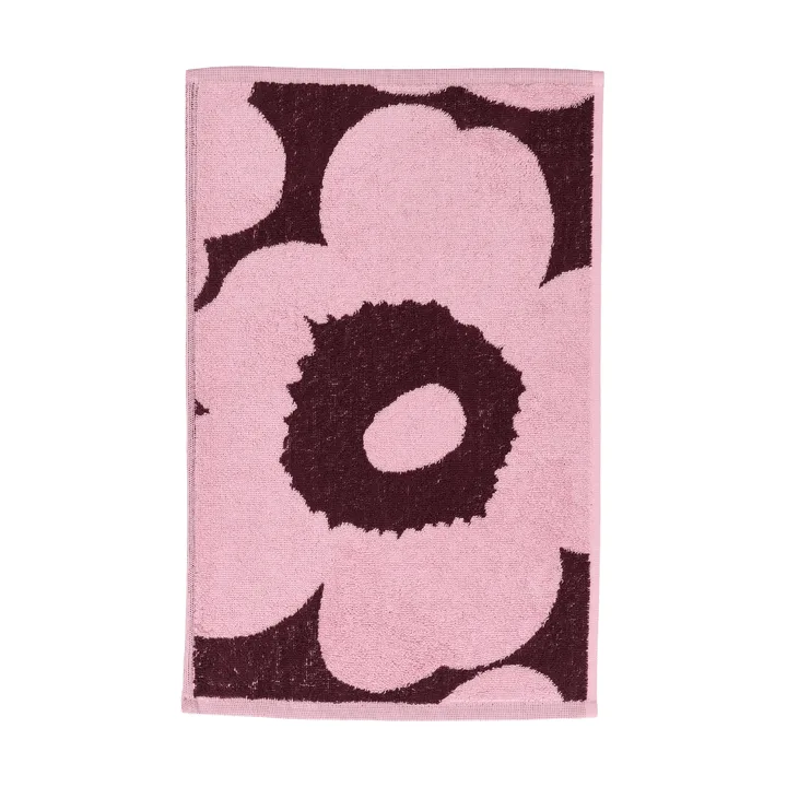 Unikko vieraspyyhe 30 x 50 cm - Plum-pink - Marimekko