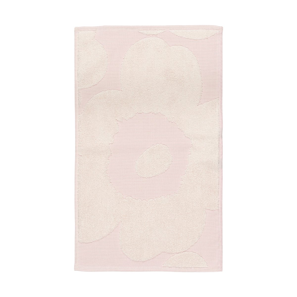 Marimekko Unikko vieraspyyhe 30 x 50 cm White-light pink