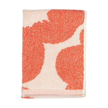 Unikko vieraspyyhe 32x50 cm - Off white-orange red - Marimekko