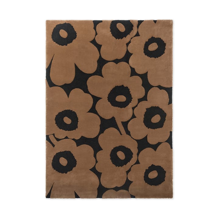 Unikko villamatto - Beige, 140x200 cm - Marimekko