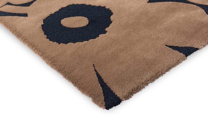 Unikko villamatto, Beige, 200x300 cm Marimekko