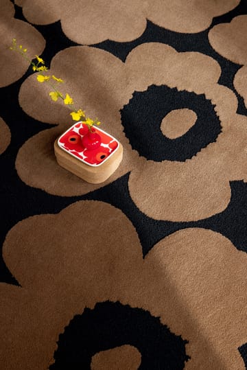 Unikko villamatto - Beige, 200x300 cm - Marimekko
