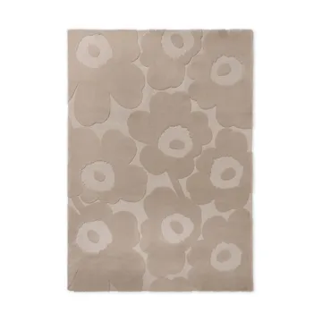 Unikko villamatto - Light Beige, 170x240 cm - Marimekko