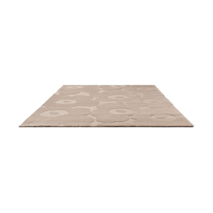 Unikko villamatto, Light Beige, 250x350 cm Marimekko