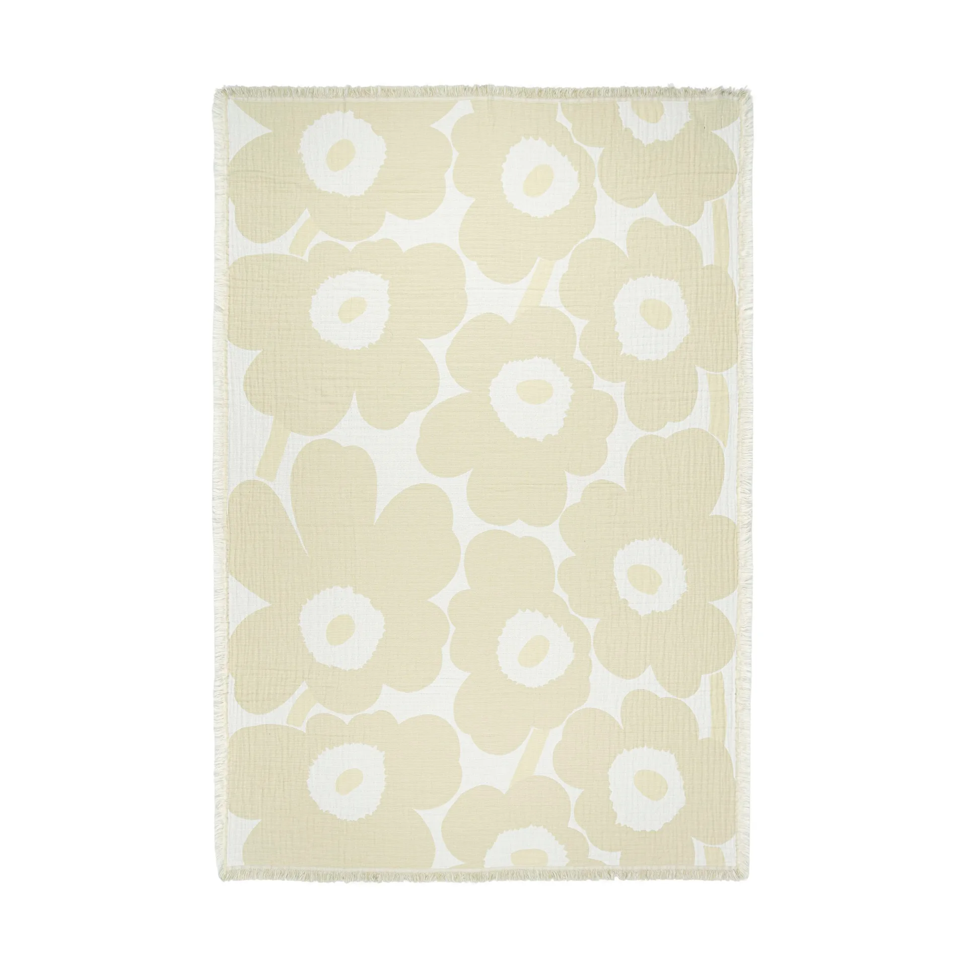 Unikko viltti 150x220 cm, Ecru Marimekko
