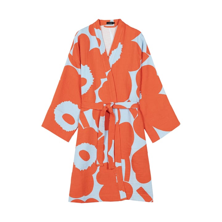 Unikko vohveli kylpytakki M, L. blue-orange Marimekko