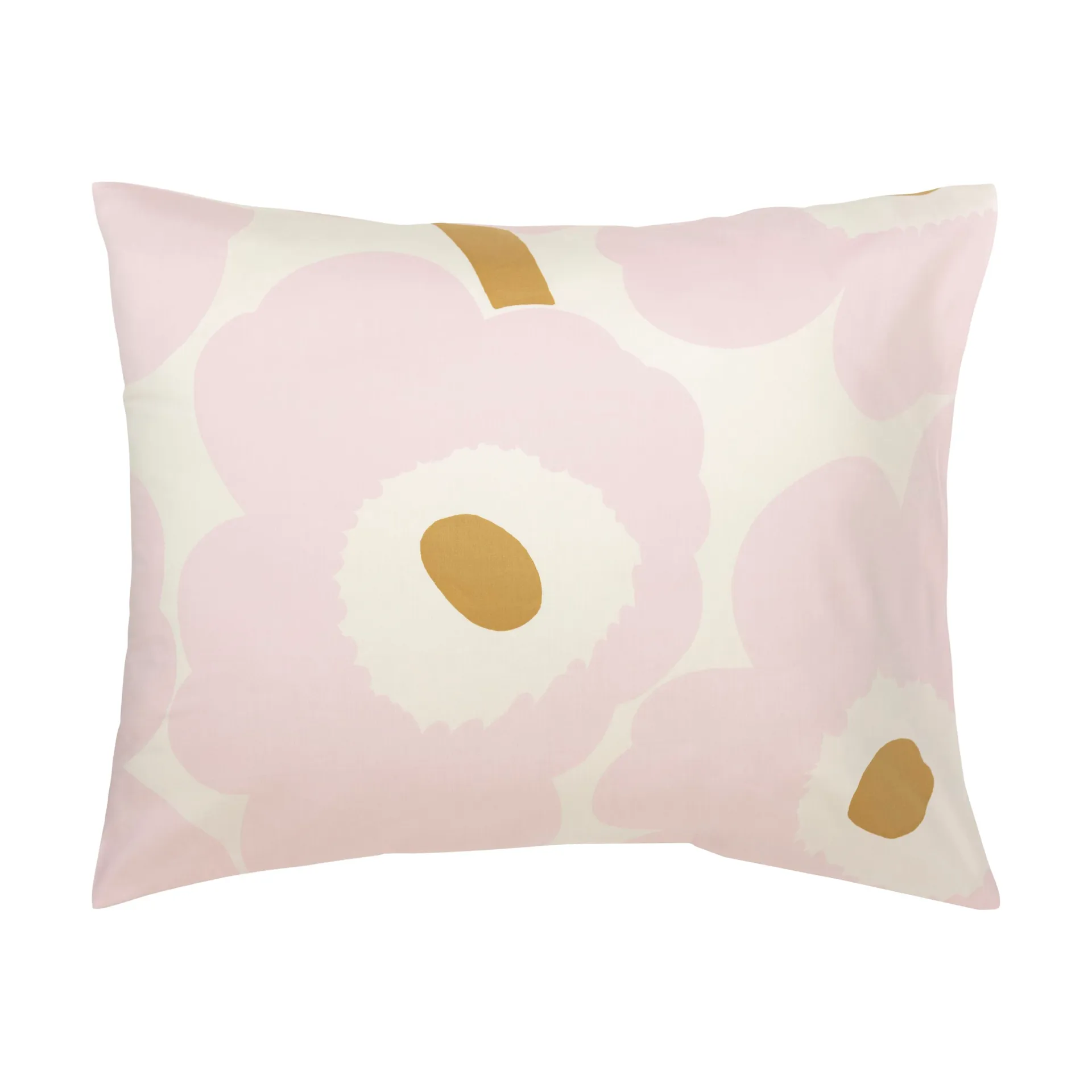 Unikko vuodevaatesetti 150x210 cm+50x60 cm, White-light pink-beige Marimekko