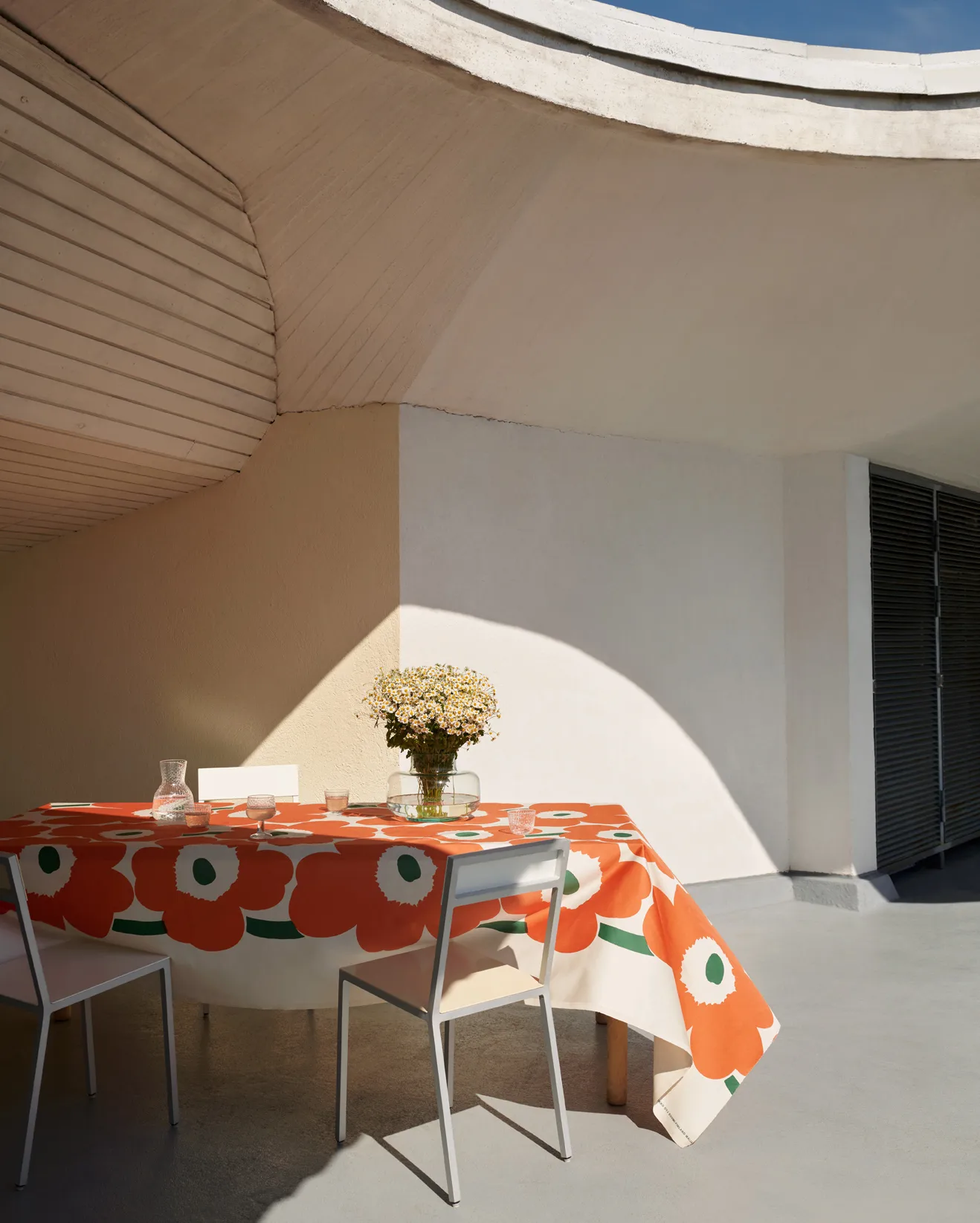 Urna maljakko 21 cm, Cool pale aqua Marimekko