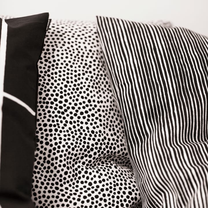 Varvunraita tyynynpäällinen, musta-valkoinen Marimekko