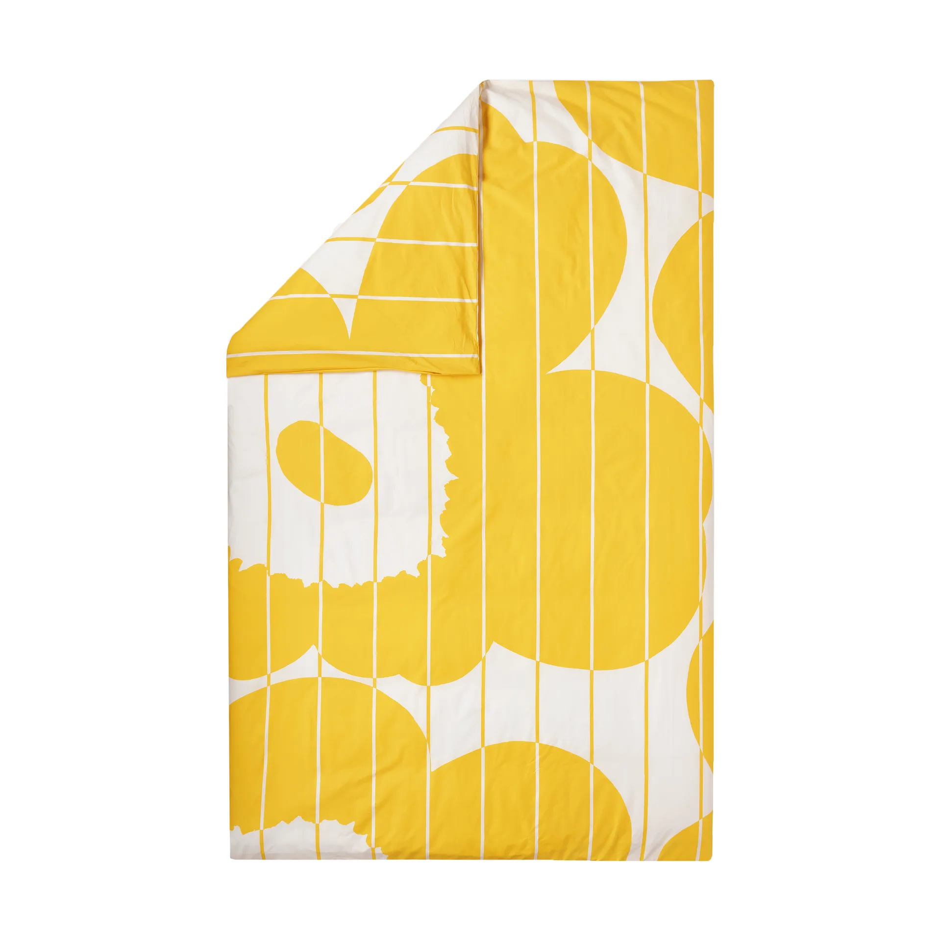 Vesi Unikko pussilakana 150x210 cm, Spring yellow-ecru Marimekko