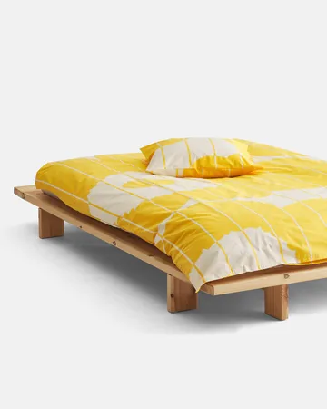 Vesi Unikko pussilakana 150x210 cm - Spring yellow-ecru - Marimekko