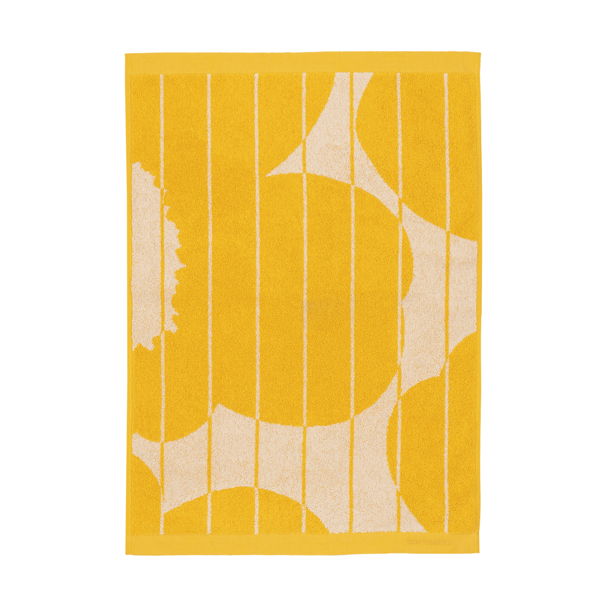 Marimekko Vesi Unikko pyyheliina 50×70 cm Spring yellow-ecru