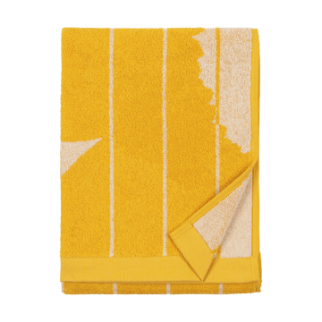Vesi Unikko pyyheliina 50x70 cm - Spring yellow-ecru - Marimekko