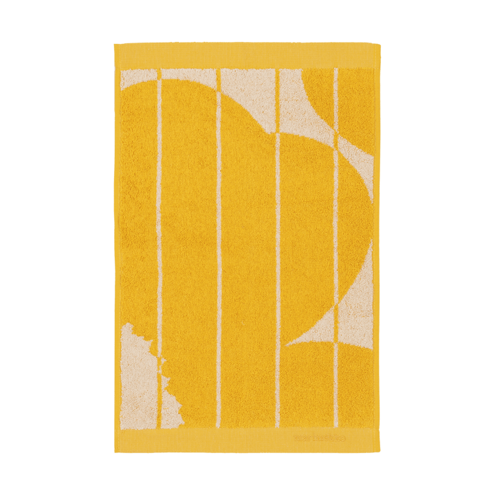 Vesi Unikko vieraspyyhe 30x50 cm - Spring yellow-ecru - Marimekko