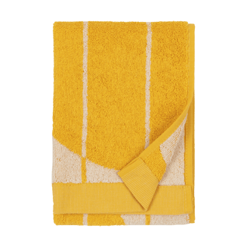 Vesi Unikko vieraspyyhe 30x50 cm - Spring yellow-ecru - Marimekko