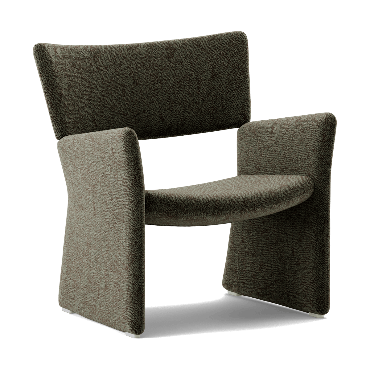 Massproductions Crown Easy Chair Keiga 982 | Skandinaavinen Sisustus | Nojatuolit & Jalkajakkarat | Vihreä