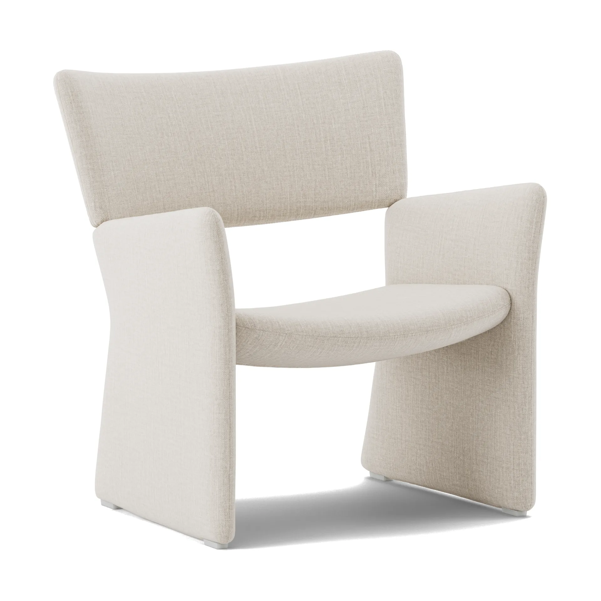Crown Easy Chair, Linara 05 Porridge Massproductions