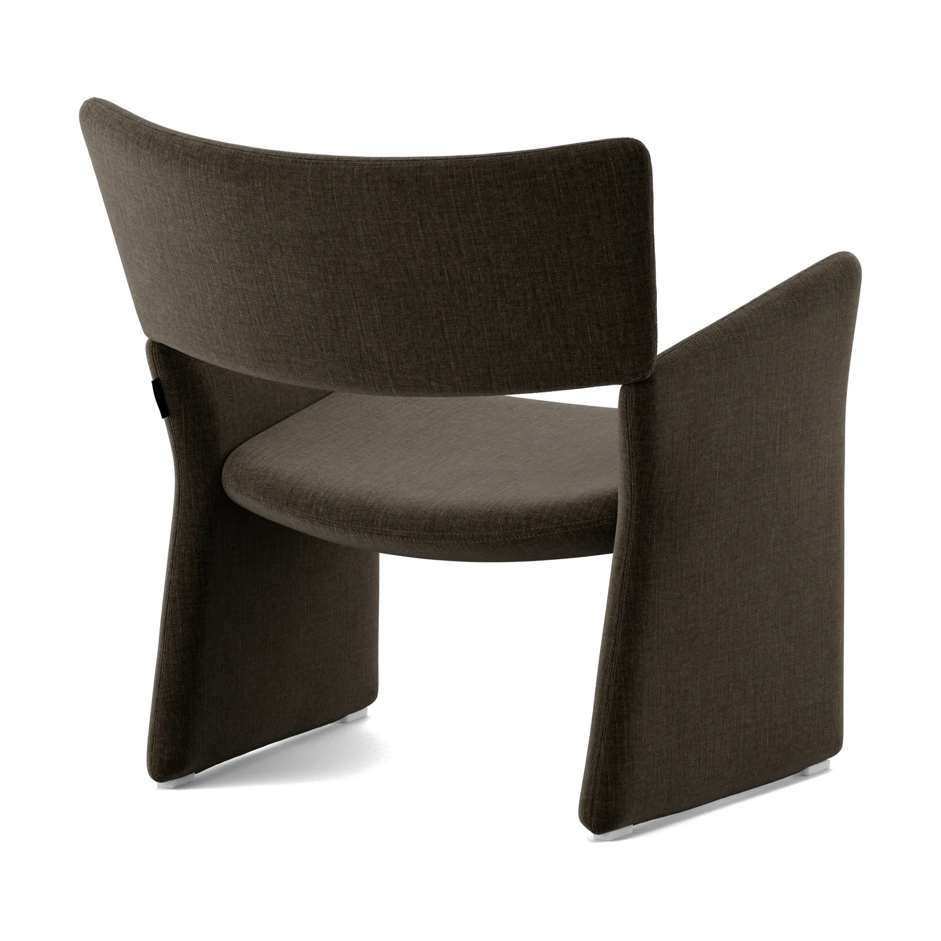 Crown Easy Chair, Linara 90 Espresso Massproductions