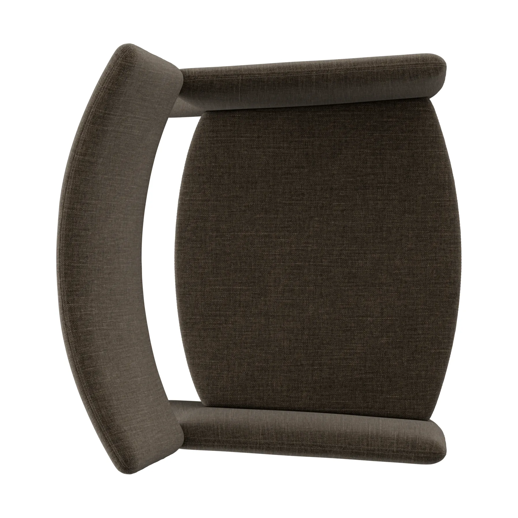 Crown Easy Chair, Linara 90 Espresso Massproductions