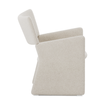 Crown Easy Chair - Spiral 21 Chalk - Massproductions