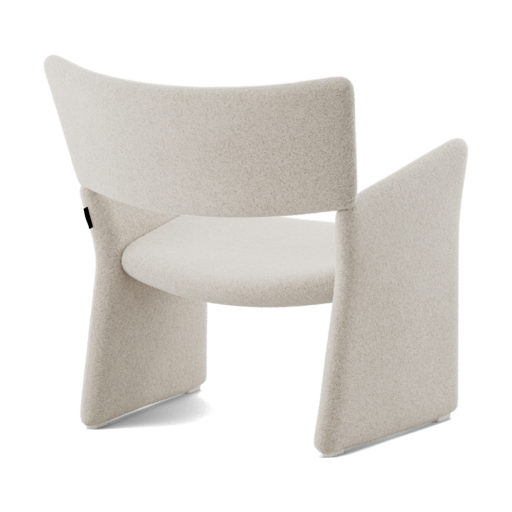 Crown Easy Chair, Spiral 21 Chalk Massproductions