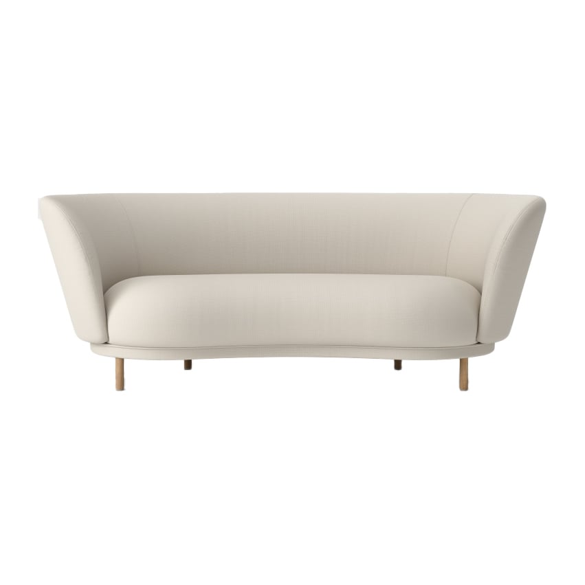 Massproductions Dandy 2-istuttava sohva Tammi-Geneva Shingle - 2854/120