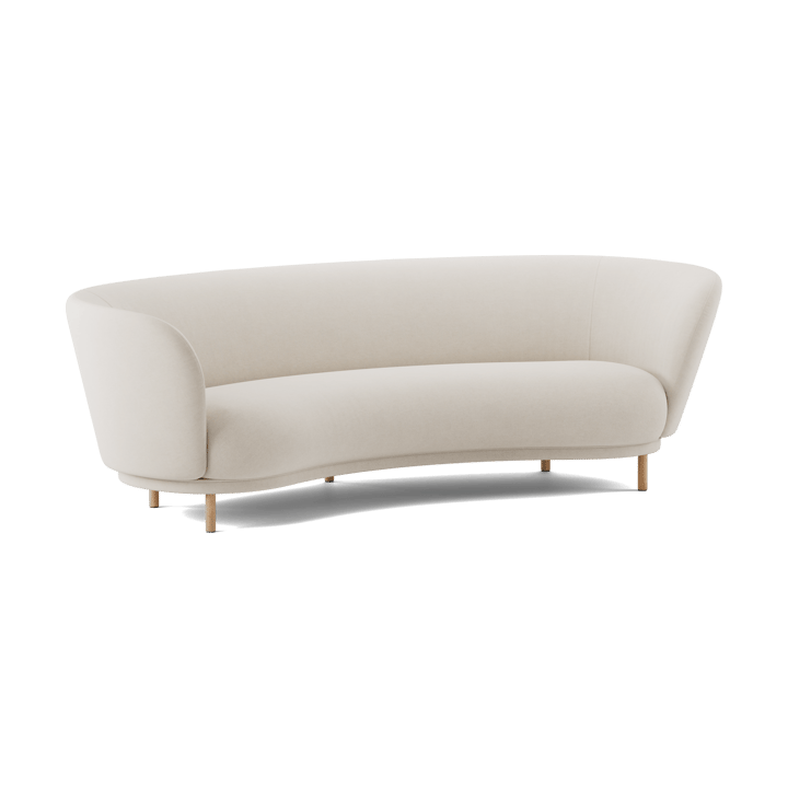 Dandy 3-istuttava sohva, Natural oak-Tonus 4 364 Massproductions