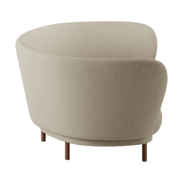 Dandy 3-istuttava sohva - Walnut-Ecriture 240 - Massproductions