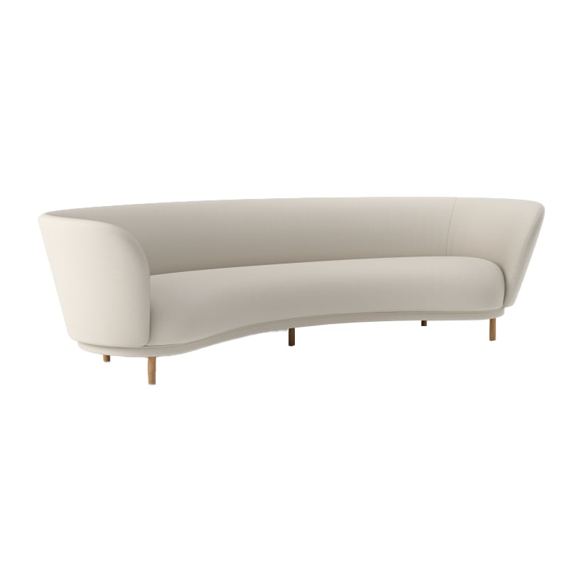 Massproductions Dandy 4-istuttava sohva Tammi-Geneva Shingle - 2854/120