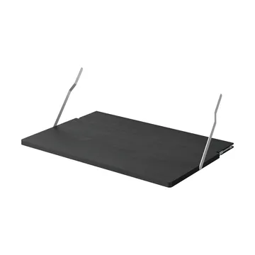 Gridlock Desk -kirjoituspöydän hyllytaso - Black stained Ash - Massproductions