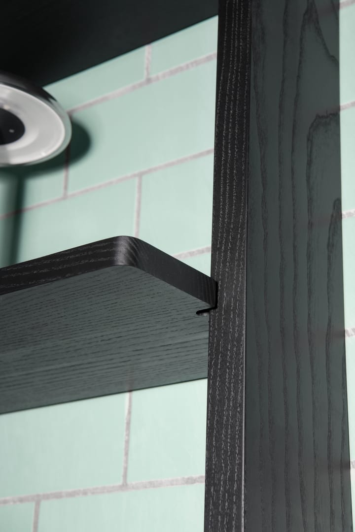 Gridlock Shelf W800 -hyllytaso, Black stained Ash Massproductions