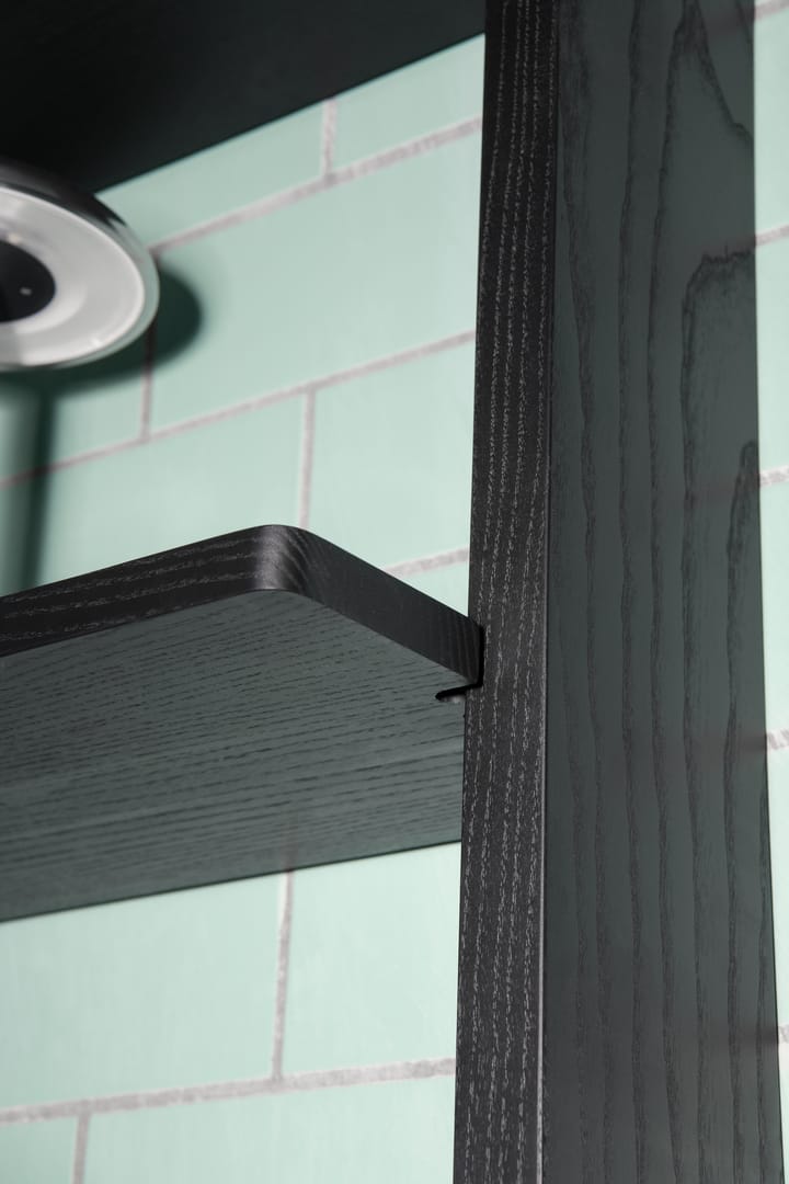 Gridlock Shelf W800 -hyllytaso - Black stained Ash - Massproductions
