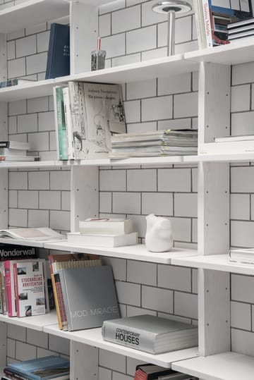Gridlock Shelf W800 -hyllytaso - White stained Ash - Massproductions