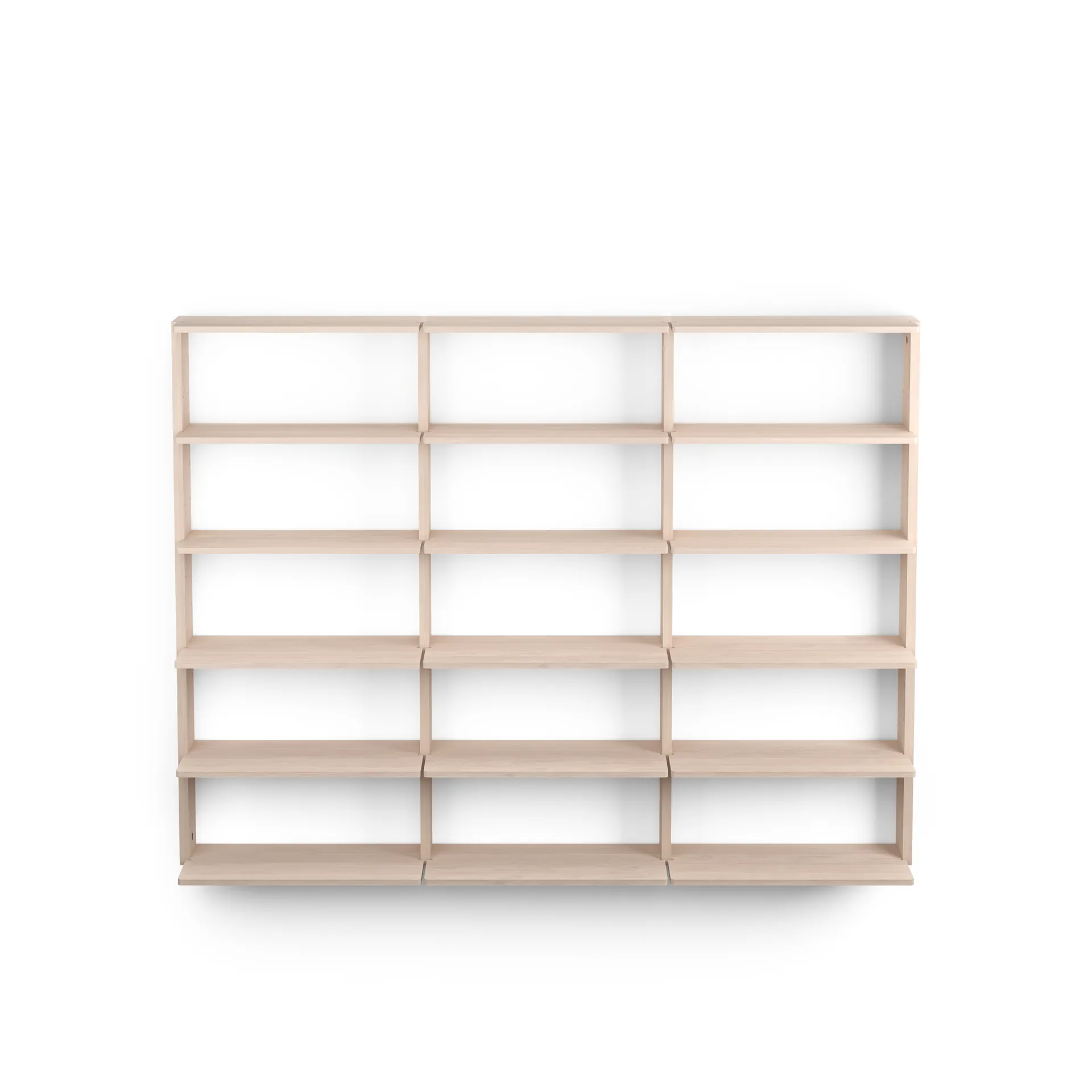 Gridlock - T3-A9-A9 -seinähylly, Natural Ash Massproductions