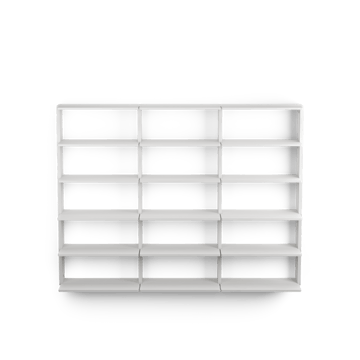 Gridlock - T3-A9-A9 -seinähylly - White stained Ash - Massproductions