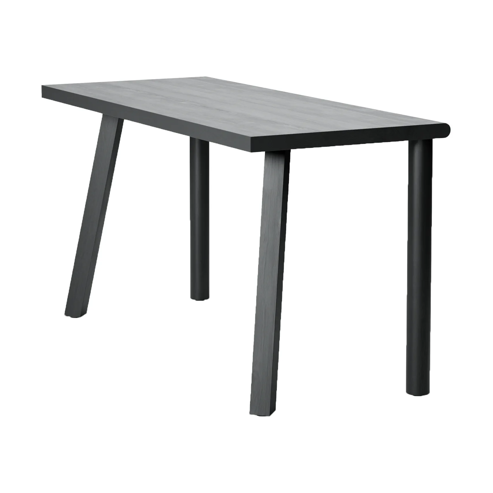 Homework kirjoituspöytä 140x60 cm, Mustaksi petsattu saarni Massproductions