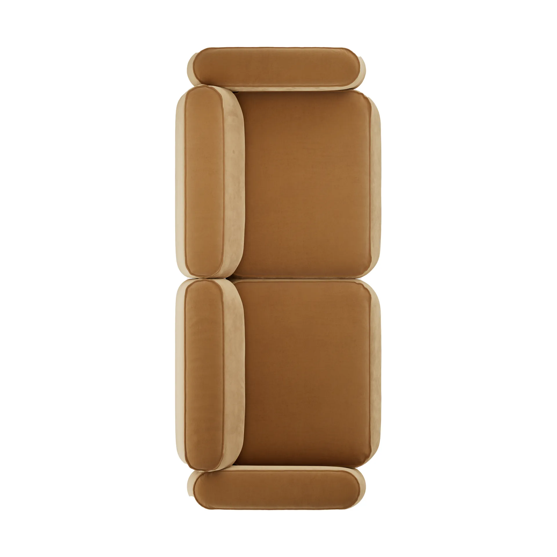 Patch 2,5-istuttava sohva, Atlantis 91 Cumin Massproductions