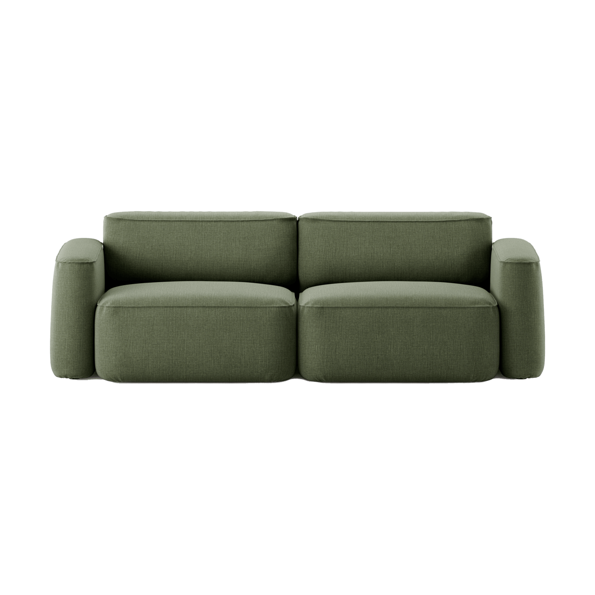 Massproductions Patch 2,5-istuttava sohva Linara 100 Tarragon