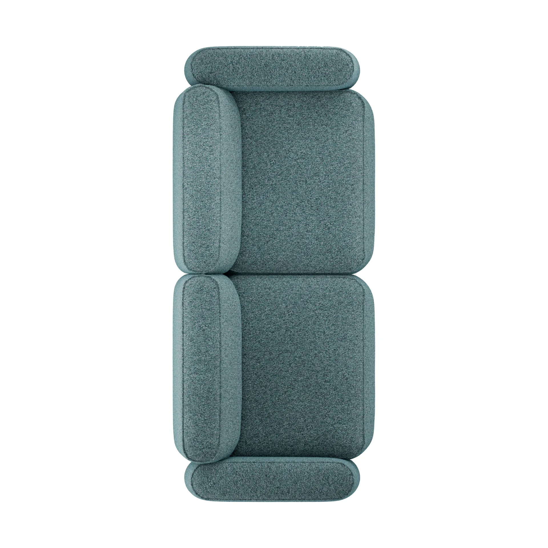 Patch 2,5-istuttava sohva, Spiral 06 Dragonfly Massproductions