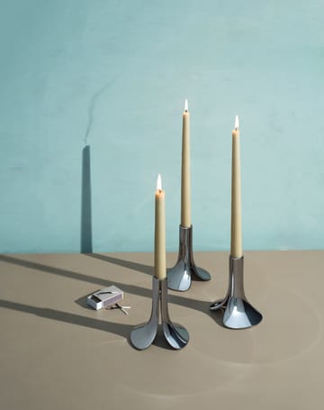 Pinci kynttilänjalka - Kromi - Massproductions