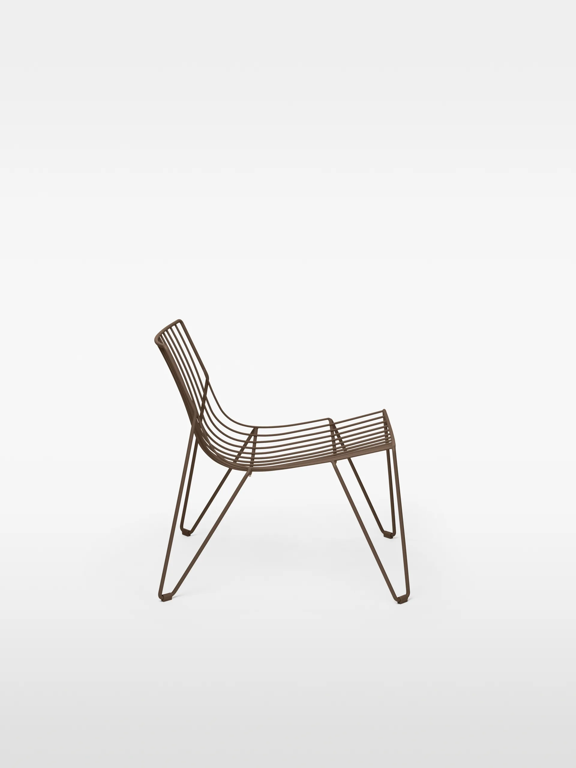 Tio easy chair lounge-tuoli, Pale Brown Massproductions
