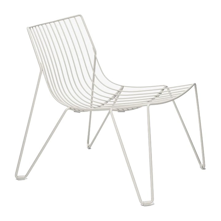 Tio easy chair lounge-tuoli - White - Massproductions