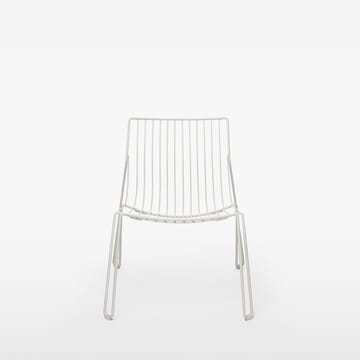 Tio easy chair lounge-tuoli - White - Massproductions