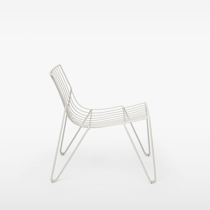 Tio easy chair lounge-tuoli - White - Massproductions